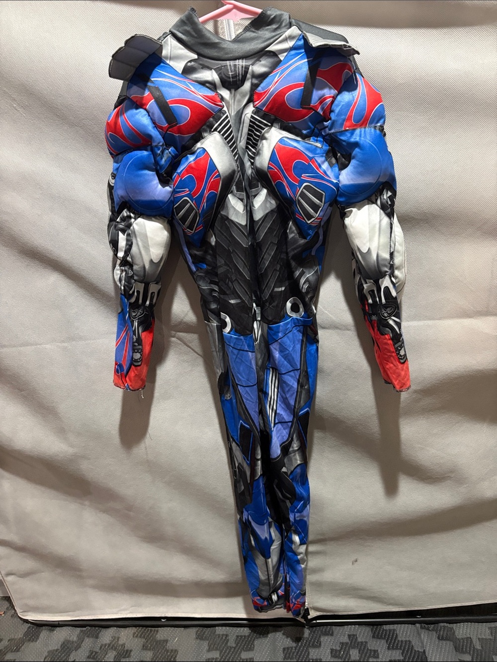 Disguise Kids Blue and Red Padded Robot Muscle Superhero Costume transformers